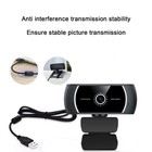 USB Camera 720p High Resolution Many Functions Flexible Rotation Computer Camera
