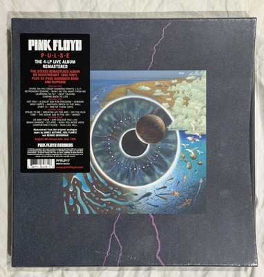 Pink Floyd Pulse 4LP Live Album Remastered 180G Vinyl 2018 Sealed 4LP w Book