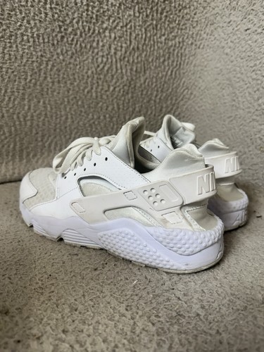 Nike Air Huarache Herren Größe 10 Laufschuhe Weiß Training Turnschuhe 318429-111 - Bild 5 von 10
