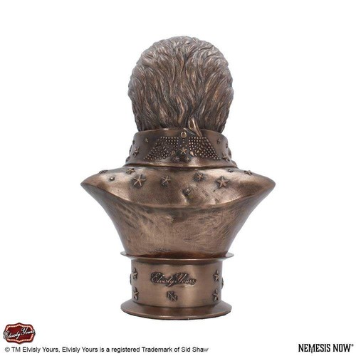 Elvis Presley Bronze Bust Statue Official Nemesis Now Collectible Figurine 33cm - Picture 5 of 5
