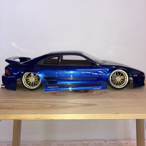 ABC Hobby 1/10 RC Car Body Toyota MR2 SW20 Dark Blue Painted - Picture 8 of 10
