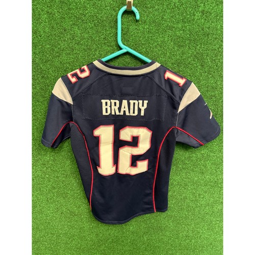 Youth Nike 2017 New England Patriots Tom Brady Super Bowl Jersey Sz Small - Picture 9 of 9