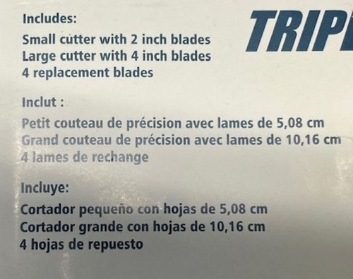 Kobalt Triple Cut 3 in 1 Allzweck Cutter Schere Allzweckmesser - 4 Zoll - Bild 4 von 4