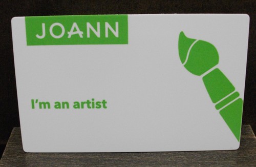 JOANN Fabrics I'm an artist Employee Name Badge Brand New