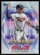 2023 Topps Carlos Correa #SMLB-48 BASEBALL CARD Minnesota Twins Stars of MLB