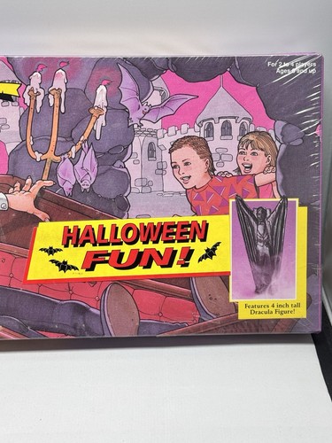 NEU! 1991 VINTAGE RACHE VON DRACULA BRETTSPIEL PRESSMAN HALLOWEEN VAMPIR - Bild 3 von 11