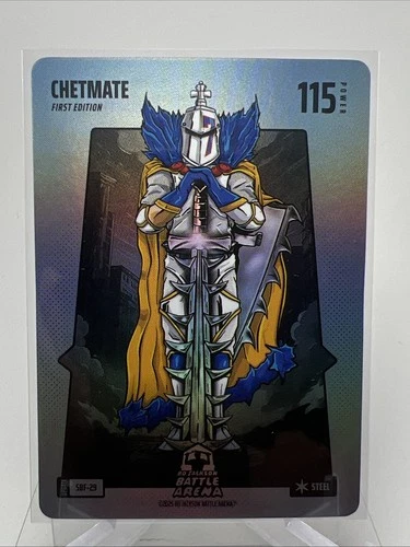 Bo Jackson Battle Arena Update- CHETMATE `Chet Holmgren` Silver BF Steel #SBF-29