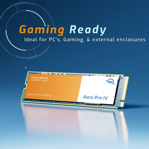 OWC 1TB Aura Ultra Pro IV PCIe 4.0 NVMe SSD for Dell Precision 5750 5760 - Picture 2 of 7