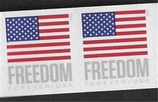 T&G STAMPS 100 U.S. FLAG FIRST-CLASS STAMPS SEALED ROLL, $78.00 FACE