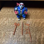 TMNT Panda Khan 1990 Teenage Mutant Ninja Turtles Figure Vintage COMPLETE
