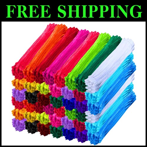 Set sfuso detergenti per tubi assortiti 20 colori per bambini creativi artigianato ed educazione - Foto 1 di 9