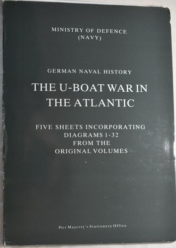 DER U-BOOT KRIEG IM ATLANTIK 1939-45 HMSO Offizielle Deutsche Marinegeschichte WW2 - Bild 3 von 8