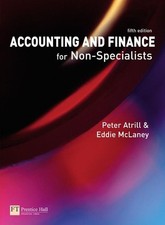 Accounting and Finance for Non-Specialists by McLaney, Eddie Paperback Book The