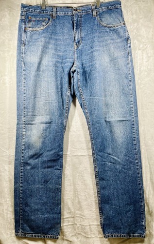 Tommy Hilfiger Classic Fit Men's Straight Jeans Size 38x34 Blue Y2K Denim