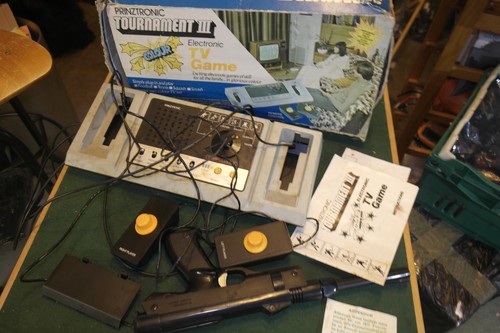 PRINZTRONIC Tournament III TV Spielekonsole mit Pistole - VINTAGE 70er RETRO - Bild 2 von 15
