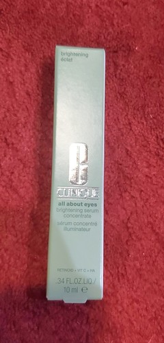 Clinique All About Eyes Brightening Serum Konzentrat Retinoid Vit C Ha 10ml NEU