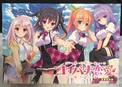 Koibana Ren'ai Deluxe Edición Limitada Japonés VN PC Juego para Windows USADO - Imagen 1 de 3