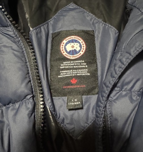 Canada Goose Abbott Hoody Down Jacket Women’s Large Atlantic Navy-Bleu mar atlan - Afbeelding 3 van 10