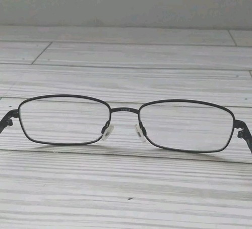 COLE HAAN Eyeglass Frames ONLY CH4003 10 15 140 DARK GUNMETAL RECTANGULAR - Picture 4 of 8