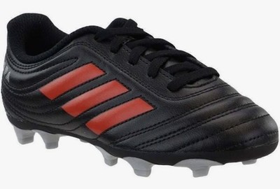 adidas F35460 Boys Copa 19.4 Fg J Boys Soccer Cleats Black/Red/Silver Size 6