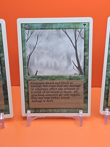 🟢🟢🟢 (4) 1994 MAGIC The Gathering FOG REVISED 3RD EDITION PLAYED 🟢🟢🟢1 - Bild 3 von 10