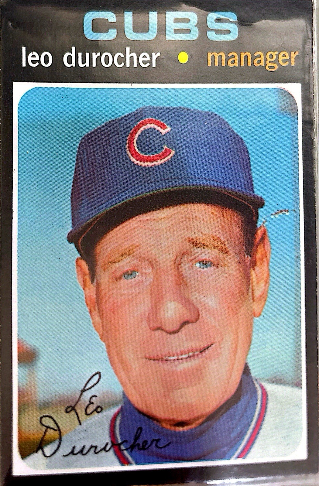 1971 Topps - Leo Durocher #609