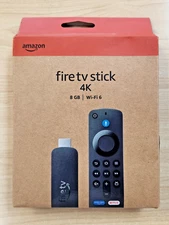 New Amazon Fire TV Stick 4K Streaming Media Play W/Alexa Remote 8GB WIFI 6
