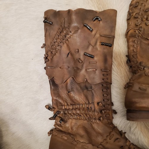 Free People Leather Moccasins Sz 40 US 9 GUC MSRP $698 - Picture 8 of 15