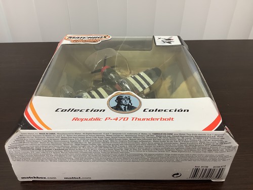 Matchbox Collectibles REPUBLIC P-470 THUNDERBOLT NIP Stand included READ - Picture 9 of 9