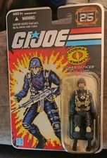 GI Joe 25th Anniversary Foil Cobra Officer The Enemy  2007