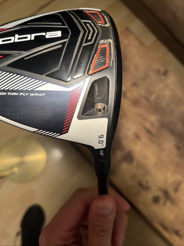 Cobra RAD Speed XB 9.0° Driver Hzrdus RDX Smoke  6.0 60g Stiff Flex Headcover - Picture 5 of 13