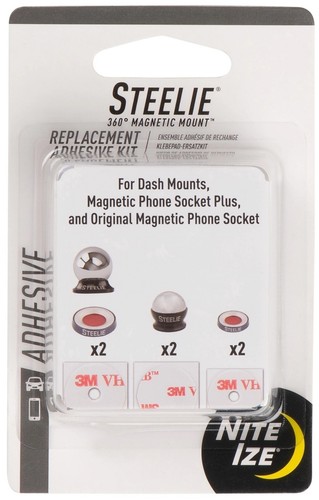 Nite Ize Steelie 360° Magnetic Mount Replacement Adhesive Kit - 第 1/3 張圖片