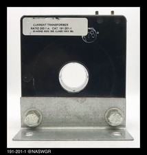 E.I.L. Instruments Inc 191-201-1 Current Transformer - 200:1 Amp - Tested