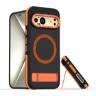 Do Google Pixel 9/9 Pro 9 Pro XL Mag Safe Heavy Duty Case z metalowym stojakiem Wytrzymały