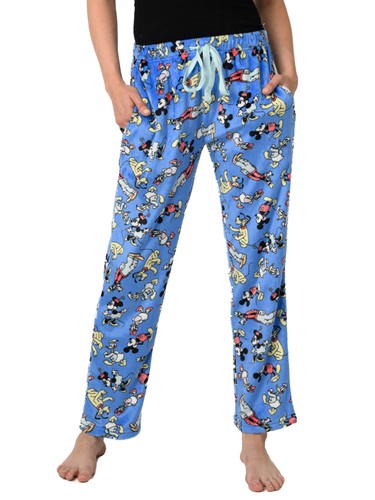 Disney Women's & Women's Plus Mickey Mouse Friends Plush Loungewear Sleep Pants - Bild 3 von 6