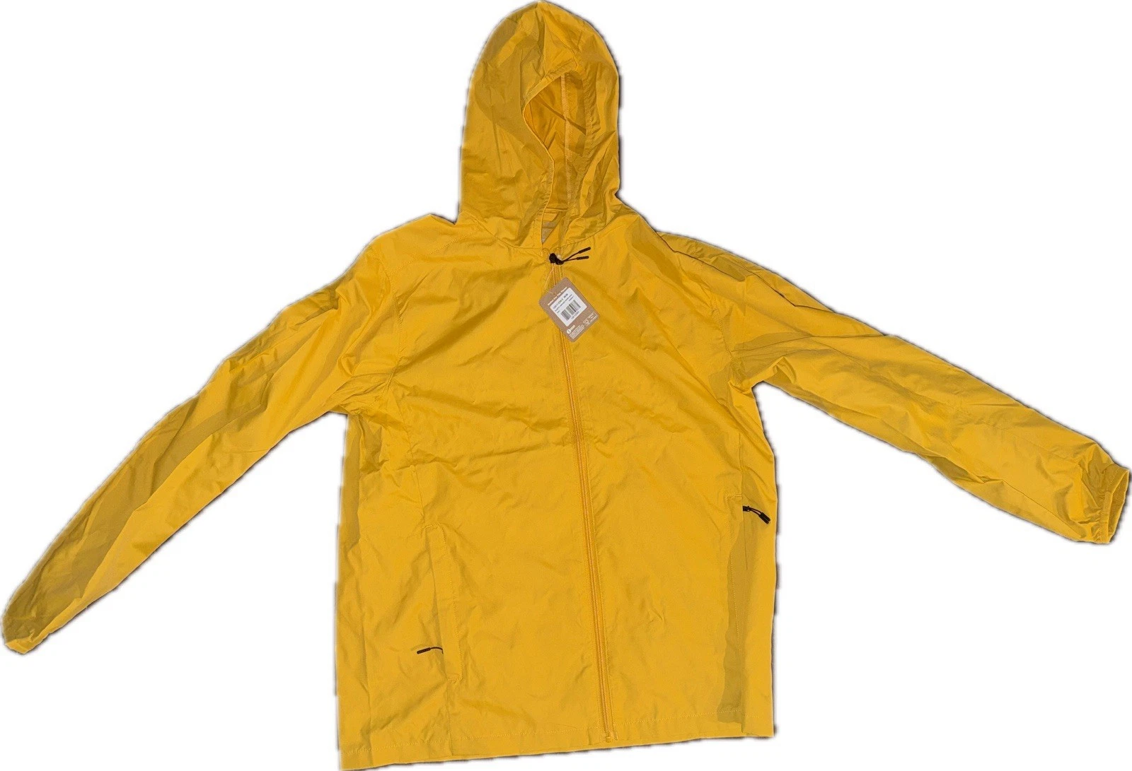 Aneto - Google Yellow Hooded Windbreaker Jacket M Logo Full Zip Outdoor
Opens in a new window or tab