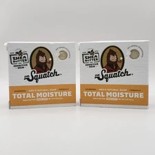 Dr. Squatch Total Moisture Shea Butter Sensitive Skin Natural Soap Bar 5oz -2 Pk