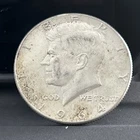 1964-P Kennedy Half Dollar ~ 90% Silver Circulated Ungraded Uncertified