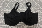 New Wacoal High Standards Underwire Bra - Size 42G - Black - # 855352
