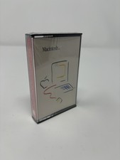 SEALED 1984 Macintosh 128K Guided Tour Macintosh MacWrite MacPaint CASSETTE RARE