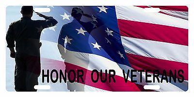 VETERAN SOLDIERS USA FLAG Custom License Plate Military Emblem SEALS Version VETERAN SOLDIERS USA FLAG Custom License Plate Military Emblem SEALS Version