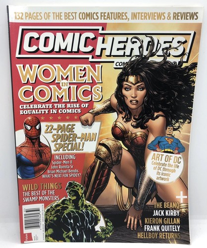 COMIC HEROES MAGAZINE - WOMEN IN COMICS     ISSUE 32 JULY 2017 NEW - Imagen 1 de 6