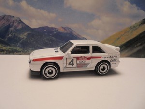 hot wheels 1984 audi sport quattro white