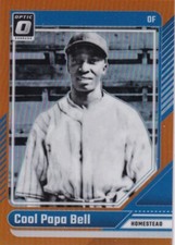 2024 Donruss Cool Papa Bell 199/199 Orange Prizm #4 Homestead PWE
