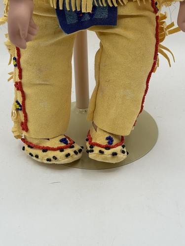 Little Bear Dancer Vintage 1994 von Elke Hutchens Danbury neuwertig 12"" Porzellanpuppe - Bild 2 von 3