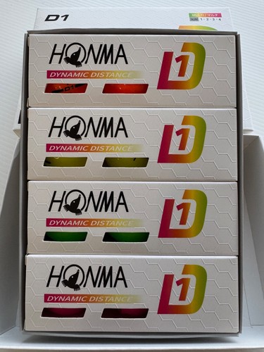 HONMA GOLF D1  Golf Ball  MULTI Model 36 Balls From JAPAN - Picture 8 of 9