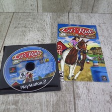 Let's Ride Silver Buckle Stables Sony PlayStation 2 PS2 Complete With Manual!