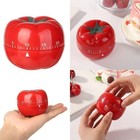 New ListingTomato Timer Cute Reminder Alarm Clock Mechanical Timer Kitchen Cooking Tools