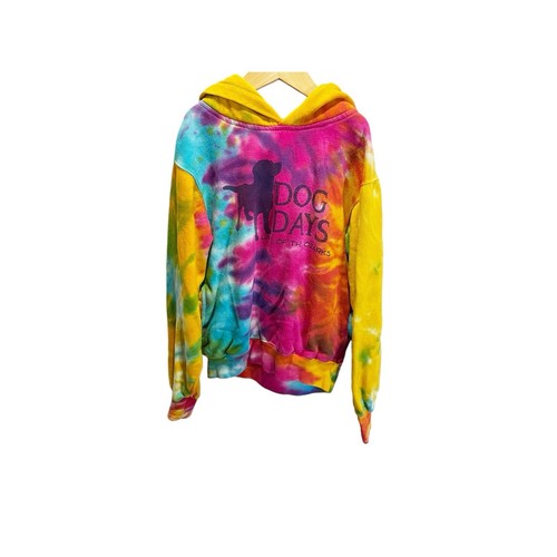 Dog Days Youth Tie Dye Hoodie M Pullover Lake of The Ozarks MV Sport