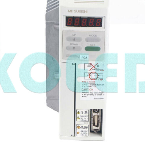 1 Stück NEU Mitsubishi MR-J40A Klima Servoantrieb MRJ40A - Bild 3 von 8